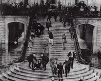 Anti-HUAC protest outside San Francisco City Hall, 1960