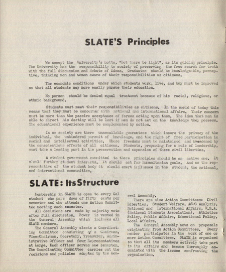 first page of pamphlet